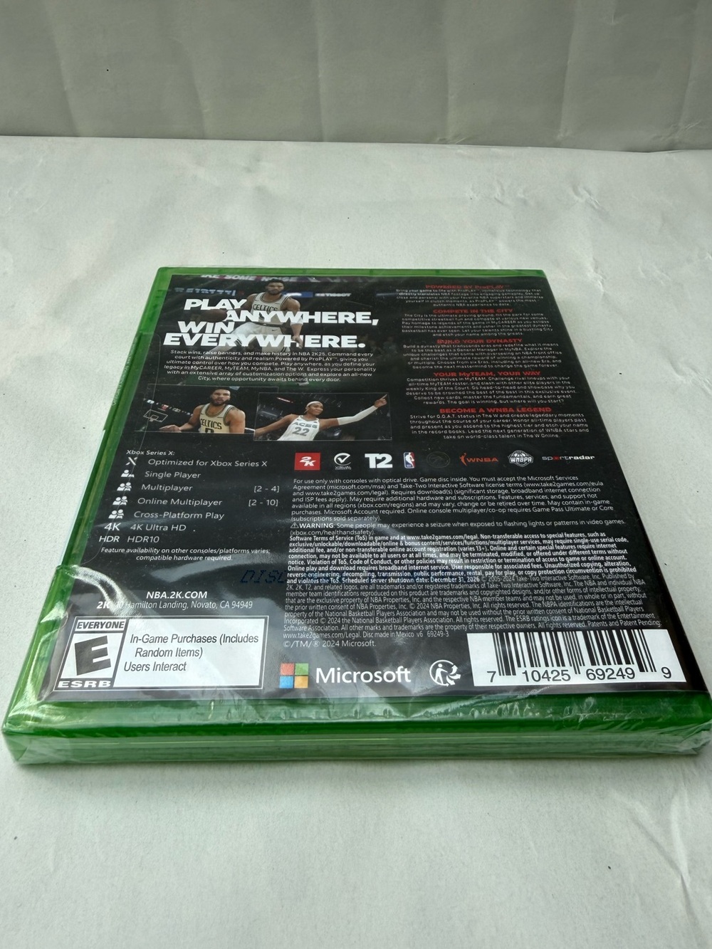 NBA 2K25 for Xbox SERIES X - NEW - ORIGINAL PACKAGING - Picture 2 of 3